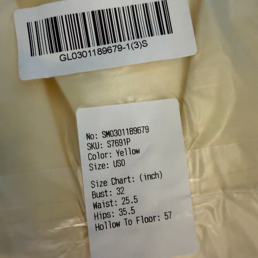 A-line Square Neckline Sleeveless Floor-Length Satin Prom Dress w Pockets Split - Picture 5 of 6